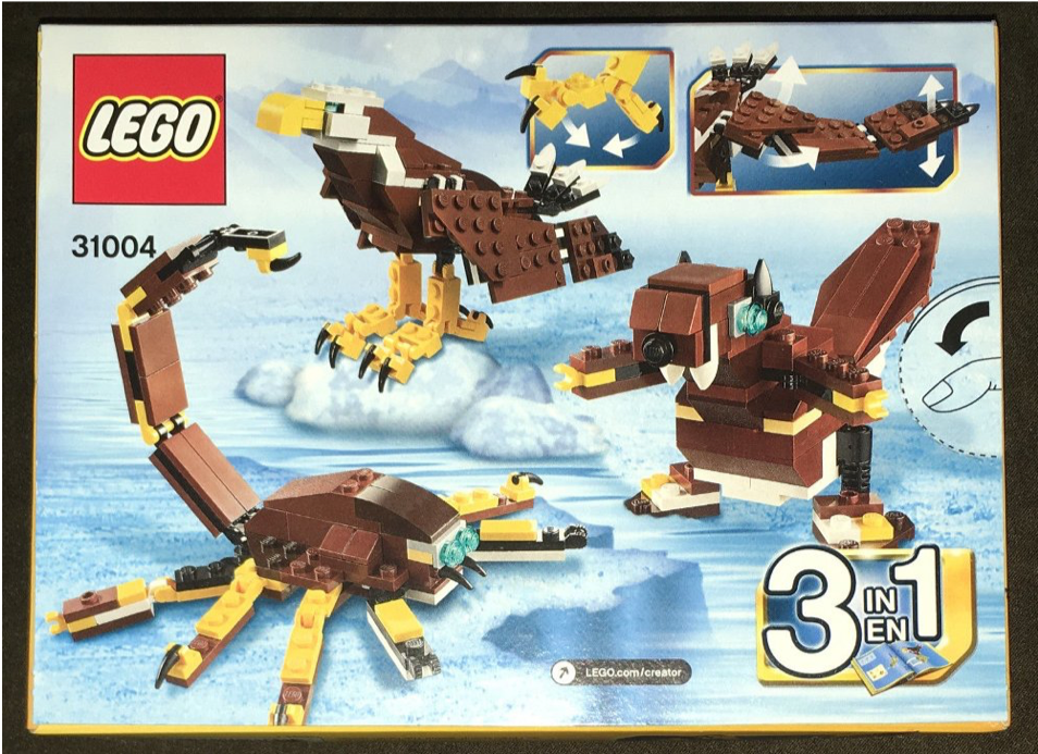 Biology is remarkably like LEGO: the same small set of basic building blocks can be recombined to produce many different animals. This continuity across all animals makes it clearer how evolution can work: you just need to tweak the instructions a bit and you can end up with entirely different animals, as in this 3-in-1 kit that uses the same parts, with different instructions, to make very different animals. In biology, genes are the instruction set, and these instructions are constantly subject to random changes, producing novel “experiments of nature”.
