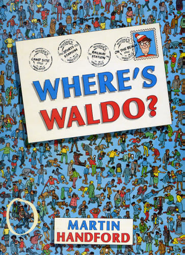 Where’s Waldo visual search example.